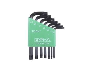 Zestaw kluczy Torx typu L, 7 szt., RS PRO