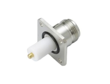 Złącze koncentryczne, 50, 11GHz, Żeńskie, męskie, Lutowane, Montaż na kołnierzu +165C -65C