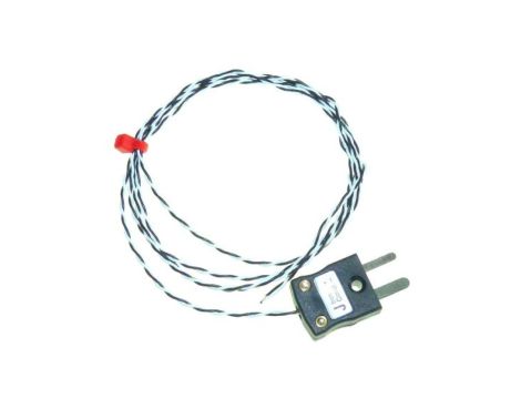 Termopara typ J do +250C kabel 5m, Teflon PFA EN 60584-3:2008, IEC 584-3