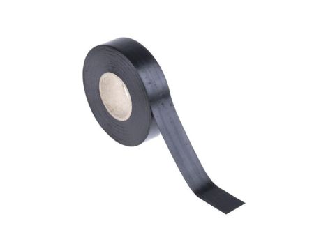 Taśma izolacyjna, kolor Czarny 10000V, 19mm x 20m, grubość 0.19mm, RS PRO