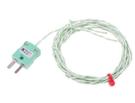 Termopara typ K do +250C 2m kabel 2m IEC
