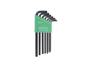 Zestaw kluczy Torx typu L, 7 szt., RS PRO