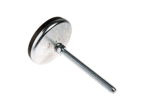 Podstawa poziomująca, Ø 80mm, M10, 135, 1000kg 70Shore A, RS PRO