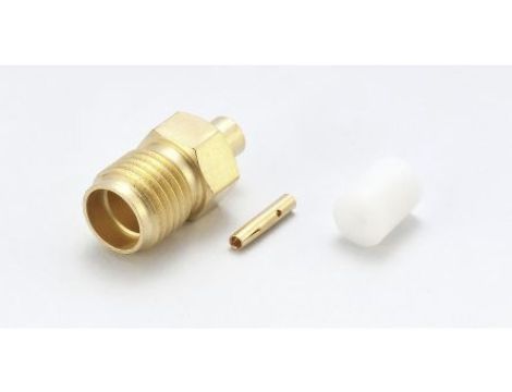 Złącze koncentryczne, 50, 26.5GHz, Męski, Lutowane, Montaż na kablu +165C -65C