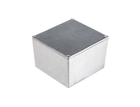 Obudowa ekranowana Srebrny IP54, IP65, IP66 Neopren, 50 x 50 x 31mm, RS PRO