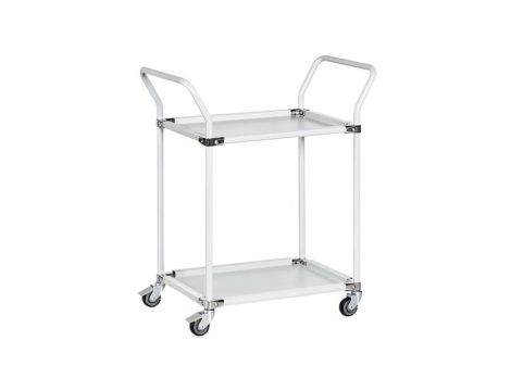 Wozek narzedziowy 2 Level Metal, 760 x 460mm, 200kg Load RS PRO