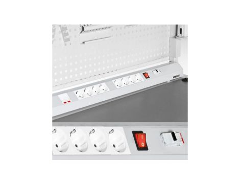 Gniazdo zasilania aluminium, RS PRO