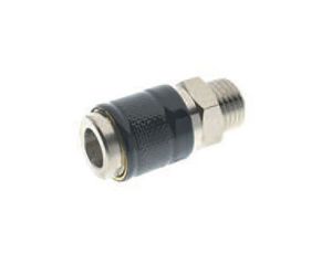 Szybkozłącze powietrza RS PRO G 1/8 męskie rodzaj Żeński Gwintowany Mosiądz 1/8in