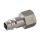 Adapter gwintowany prosty gwint – rura RS PRO 1/2 in Female rodzaj Żeński Gwintowany, rura Stal 1/2in