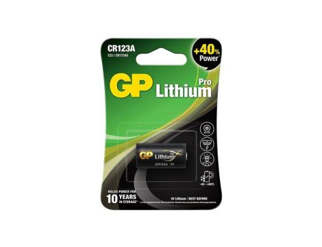 Bateria fotograficzna litowa CR123 / DL123A 3V