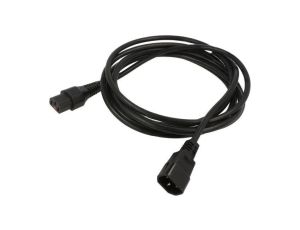 SCHAFFNER-820086 Kabel IEC C13 żeński, IEC C14 męski 3,5m z blokadą IEC LOCK