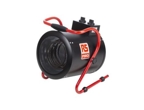 Termowentylator, 3kW, RS PRO 230V ac