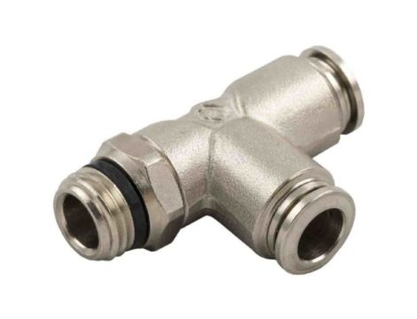 Adapter gwintowany teowy typu gwint – rura, 20bar