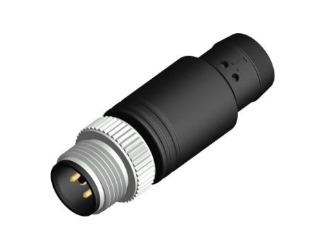 Złącze okrągłe ze złączem Rezystor końcowy M12, 4 A, 30 V, IP67, RS PRO