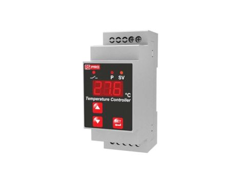 Regulator temperatury wł./wył. 2-wyjściowy, Uz 230 V, 86mm