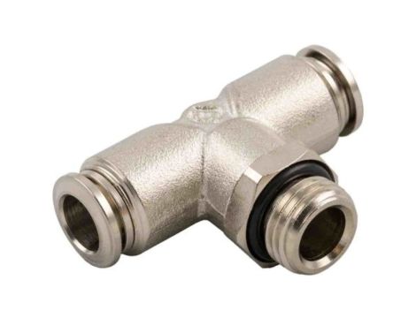 Adapter gwintowany teowy typu gwint – rura, 20bar