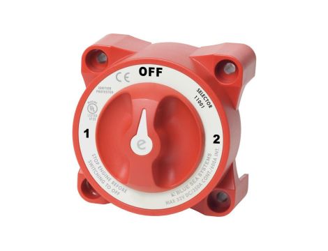 Przełącznik akumulatora BLUE SEA e-seria 11001 z AFD