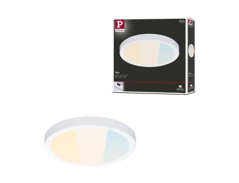 Plafoniera okrągła AKYA LED 17W ze zmienną barwą 3000/4000/6500K 230mm 1700 lm 230V IP20 biały / tworzywo sztuczne - 13