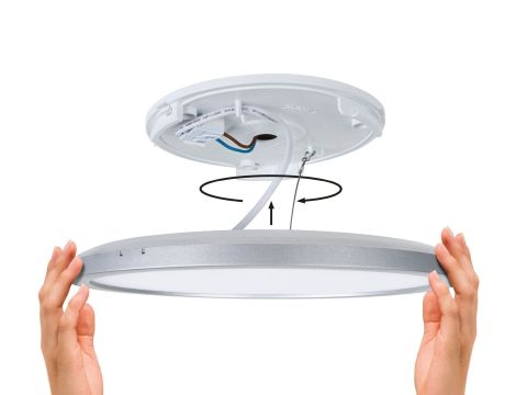 Plafoniera okrągła AKYA LED 17W ze zmienną barwą 3000/4000/6500K 230mm 1700 lm 230V IP20 biały / tworzywo sztuczne - 11