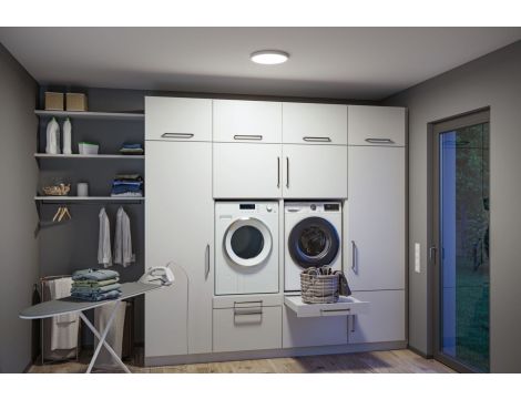 Plafoniera okrągła  AKYA LED 29W ze zmienną barwą 3000/4000/6500K 300mm 2800 lm 230V IP20 biały / tworzywo sztuczne - 12