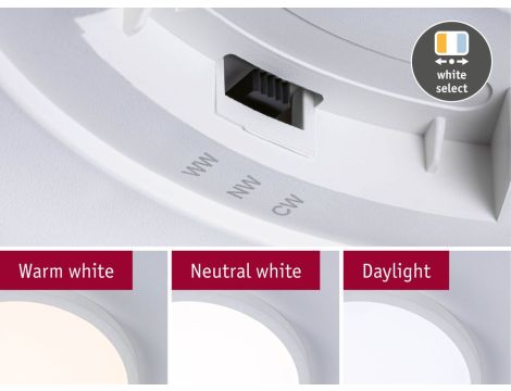 Plafoniera okrągła  AKYA LED 29W ze zmienną barwą 3000/4000/6500K 300mm 2800 lm 230V IP20 biały / tworzywo sztuczne - 5