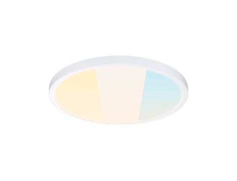 Plafoniera okrągła AKYA LED 35W ze zmienną barwą 3000/4000/6500K 400mm 3400 lm 230V IP20 biały / tworzywo sztuczne