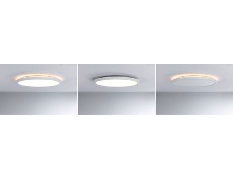 Plafoniera ATRIA SHINE LED Backlight 19W + 2W 2400lm/150lm okrągła 290mm 3000K IP20 230V biały / tworzywo sztuczne - 5