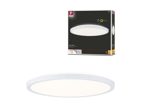 Plafoniera ATRIA SHINE LED Backlight 19W + 2W 2400lm/150lm okrągła 290mm 3000K IP20 230V biały / tworzywo sztuczne - 10