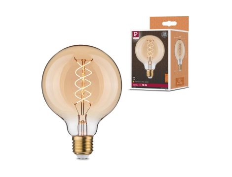 Źródło światła LED Rustic Shine 4,2W E27 żarnik w kształcie litery S 300lm1800K G95 3StepDim złota - 7