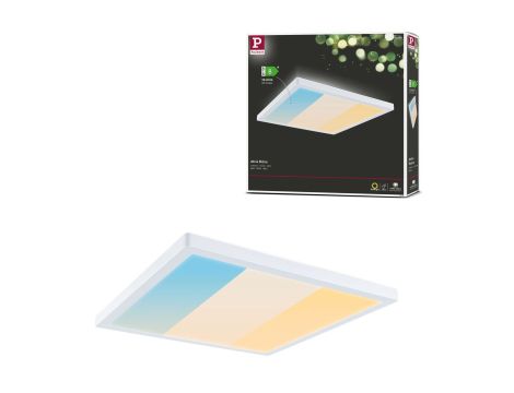 Plafoniera ATRIA SHINE LED 15,7W ze zmienną barwą 3000/4000/6500K + światło odbite kwadrat 298x298mm/35mm 2100 lm 230V IP44 Klasa energ. B biały / tworzywo sztuczne - 16