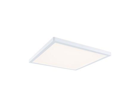 Plafoniera ATRIA SHINE LED 15,7W ze zmienną barwą 3000/4000/6500K + światło odbite kwadrat 298x298mm/35mm 2100 lm 230V IP44 Klasa energ. B biały / tworzywo sztuczne - 3