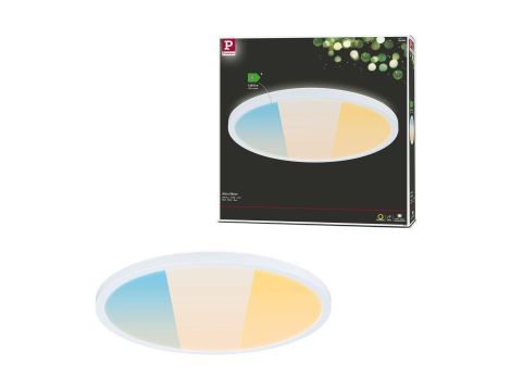 Plafoniera ATRIA SHINE LED Backlight 20,8W IP44 2800lm 400mm WS 3000/4000/6500K 230V biały / tworzywo sztuczne - 14