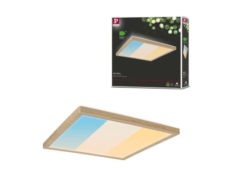 Plafoniera ATRIA SHINE LED Backlight 15,7W IP44 2100lm 300x300mm WS 3000/4000/6500K 230V drewnopodobny dąb / tworzywo sztuczne - 16