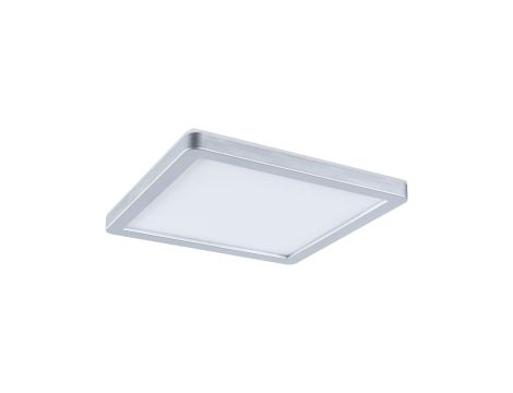 Plafoniera ATRIA SHINE LED 8W ze zmienną barwą 3000/4000/6500K + światło odbite kwadrat 190x190mm/35mm 1160 lm 230V IP44 Klasa energ. B chrom mat / tworzywo sztuczne - 7