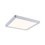 Plafoniera ATRIA SHINE LED 8W ze zmienną barwą 3000/4000/6500K + światło odbite kwadrat 190x190mm/35mm 1160 lm 230V IP44 Klasa energ. B chrom mat / tworzywo sztuczne - 7