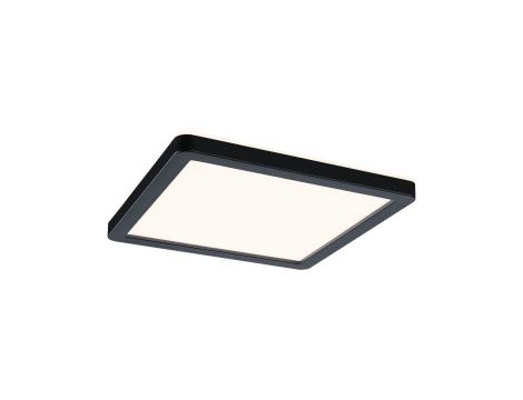Plafoniera ATRIA SHINE LED 8W ze zmienną barwą 3000/4000/6500K + światło odbite kwadrat 190x190mm/35mm 1160 lm 230V IP44 Klasa energ. B czarny / tworzywo sztuczne - 7