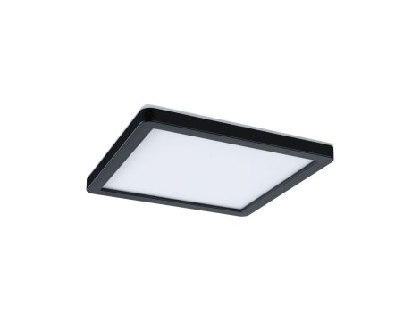 Plafoniera ATRIA SHINE LED 8W ze zmienną barwą 3000/4000/6500K + światło odbite kwadrat 190x190mm/35mm 1160 lm 230V IP44 Klasa energ. B czarny / tworzywo sztuczne - 8