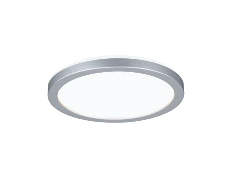 Plafoniera ATRIA SHINE LED 7,6W ze zmienną barwą 3000/4000/6500K + światło odbite okrągła 190mm/35mm 1000 lm 230V IP44 Klasa energ. B chrom mat / tworzywo sztuczne - 6