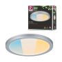 Plafoniera ATRIA SHINE LED 7,6W ze zmienną barwą 3000/4000/6500K + światło odbite okrągła 190mm/35mm 1000 lm 230V IP44 Klasa energ. B chrom mat / tworzywo sztuczne - 17