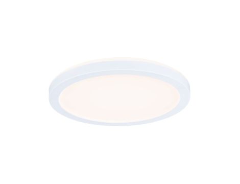 Plafoniera ATRIA SHINE LED 7,6W ze zmienną barwą 3000/4000/6500K + światło odbite okrągła 190mm/35mm 1000 lm 230V IP44 Klasa energ. B biały / tworzywo sztuczne - 10