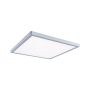 Plafoniera ATRIA SHINE LED 15,7W ze zmienną barwą 3000/4000/6500K + światło odbite kwadrat 298x298mm/35mm 2100 lm 230V IP44 Klasa energ. B chrom mat / tworzywo sztuczne - 3
