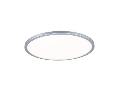 Plafoniera ATRIA SHINE LED 20,8W ze zmienną barwą 3000/4000/6500K + światło odbite okrągła 398mm/35mm 2800 lm 230V IP44 Klasa energ. B chrom mat / tworzywo sztuczne - 7