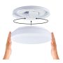 Plafoniera Luiana LED 16,5W okrągła 280mm 1750lm Power DIP 13/18W White Select 3000/4000/5700K IP44 230V biały / tworzywo sztuczne - 10