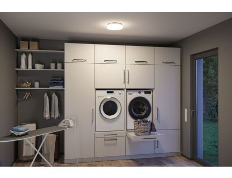 Plafoniera Luiana LED 16,5W z czujnikiem HF okrągła 280mm 1750lm Power DIP 13/18W White Select 3000/4000/5700K IP44 230V biały / tworzywo sztuczne - 7