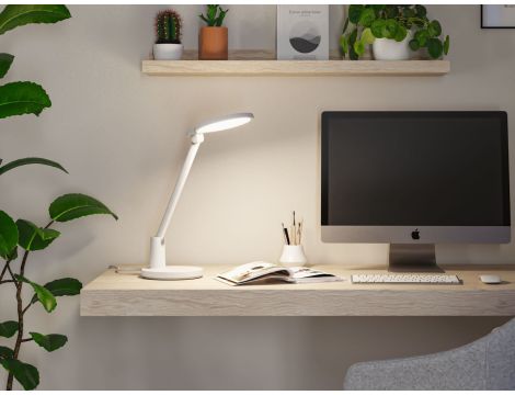 Lampka biurkowa Darba LED 15W DIM 4000K 1150lm 230V biały mat / metal / tworzywo sztuczne - 15