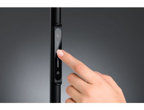 Lampa podłogowa Caneta LED DIM 24W 1300lm 1750mm 2700 - 6500K 230V + pilot czarny / metal / tworzywo sztuczne - 12