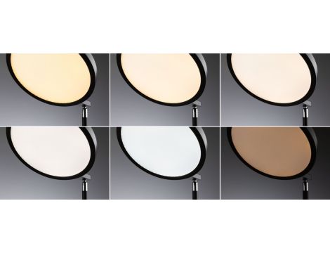 Lampa podłogowa Caneta LED DIM 24W 1300lm 1750mm 2700 - 6500K 230V + pilot czarny / metal / tworzywo sztuczne - 8