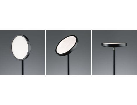 Lampa podłogowa Caneta LED DIM 24W 1300lm 1750mm 2700 - 6500K 230V + pilot czarny / metal / tworzywo sztuczne - 9