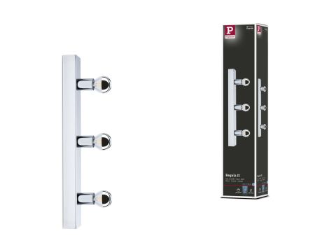 Oprawa ścienna REGULA II nad lustro E14 max. 3x40W DIM 230V IP 44 chrom / metal - 16