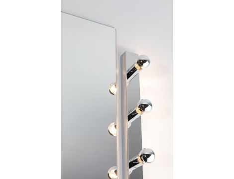 Oprawa ścienna REGULA II nad lustro z kablem E14 max. 4x40W DIM 230V IP 44 chrom / metal - 6